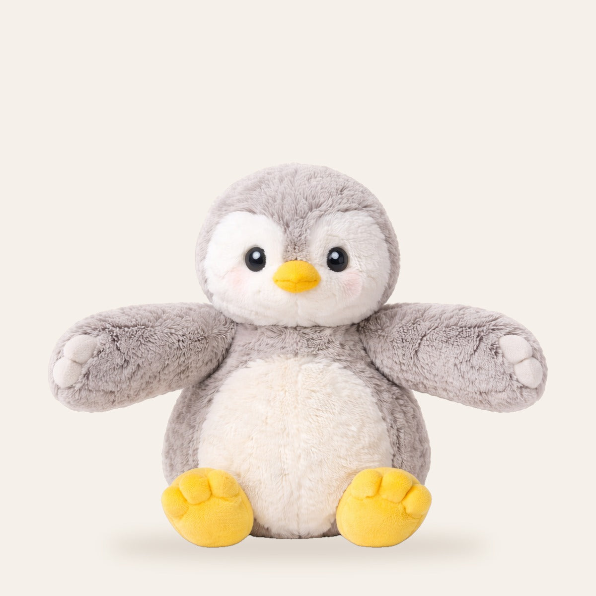 Verzwaarde knuffel pinguïn, zittend